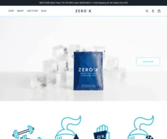 Zerokwipes.com(Zero K Wipes) Screenshot