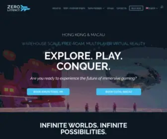 Zerolatencyvr.com.hk(Zero Latency VR HK) Screenshot