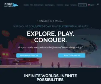 Zerolatencyvrmacau.com(Zero Latency VR HK) Screenshot