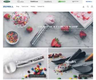 Zeroll.com(The Zeroll Company) Screenshot