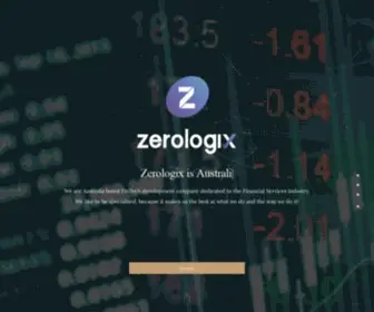 Zerologix.com(Saas solutions & innovative tools that inc) Screenshot