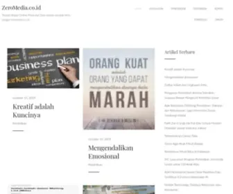 Zeromedia.co.id(Jasa SEO Murah Profesional di) Screenshot