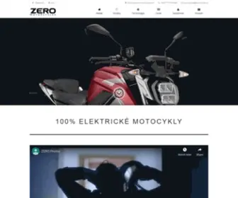 Zeromotorcycles.cz(Zeromotorcycles) Screenshot