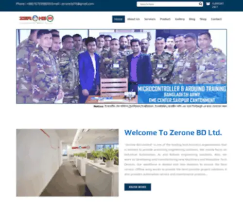 Zeronebd.com(Zerone BD) Screenshot
