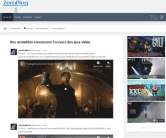 Zeroping.fr(100% Gaming) Screenshot