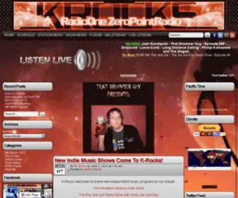 Zeropointradio.com(K-ROCKS 2013) Screenshot