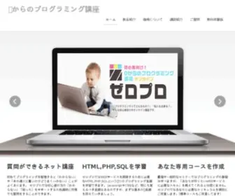 Zeropuro.com(プログラミング) Screenshot