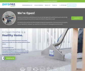 Zerorezcharlotte.com(Carpet Cleaning Charlotte) Screenshot