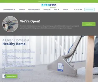 Zerorezdesmoines.com(Carpet Cleaning Experts) Screenshot