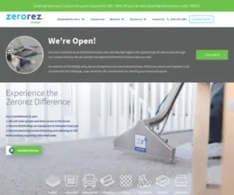 Zeroreznc.com(Carpet Cleaning Experts) Screenshot