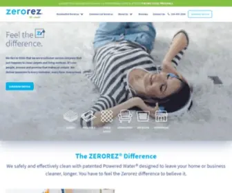 Zerorezstl.com(Carpet Cleaning Experts) Screenshot