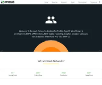 Zerosack.org(Zerosack Networks Pvt Ltd) Screenshot