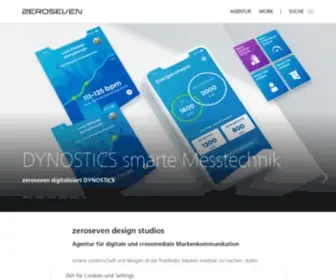 Zeroseven.de(Agentur für digitale Markentransformation) Screenshot