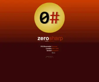 Zerosharp.com(ZeroSharp Software Development) Screenshot