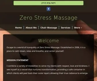 Zerostressmassage.com(Jodie Zearfoss LMT) Screenshot