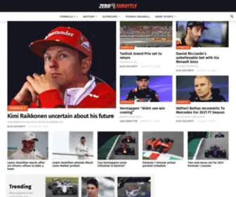 Zerothrottle.com(Formula 1) Screenshot