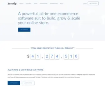 Zerouplab.com(Advanced eCommerce Technology) Screenshot