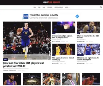 Zeroussports.com(NFL, NBA, MLB and other US Sports news and rumours) Screenshot