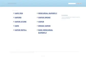 Zerovapor.com(Interactive web site design) Screenshot
