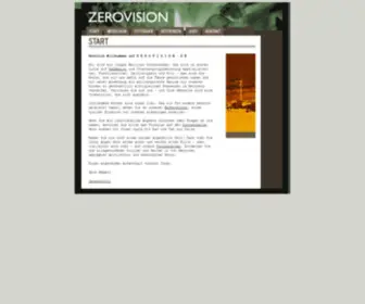 Zerovision.de(Funktionales Webdesign und Programmierung aus Berlin) Screenshot