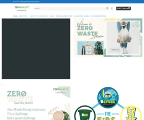 Zerowasteinitiative.com(Our zero waste shop) Screenshot