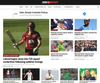 Zerowicket.com(Cricket news and rumours) Screenshot