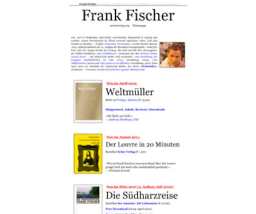 Zerstoerung.org(Frank Fischer) Screenshot
