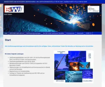 Zert-Wienecke.de(ISW GmbH) Screenshot