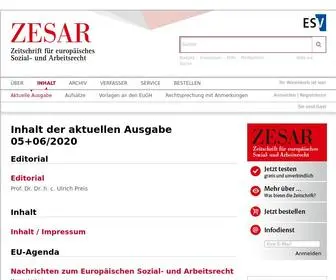 Zesardigital.de(ZESAR Ausgabe) Screenshot