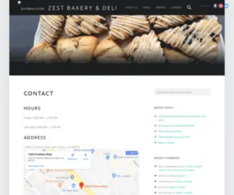 Zestbakery.com(Zest Bakery & Deli Zest Bakery & Deli) Screenshot