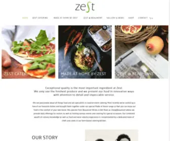 Zestcatering.co.za(Zest Catering) Screenshot