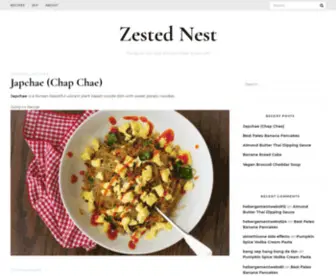 Zestednest.com(Placing the Zest back into your Home & your Life) Screenshot