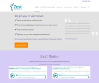 Zestfinancial.com.au(Zest Financial Solutions) Screenshot