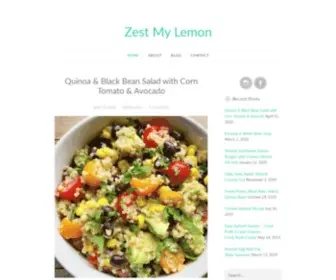 Zestmylemon.com(Zest My Lemon) Screenshot