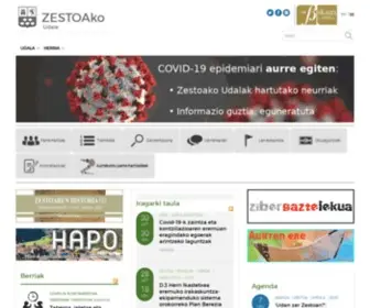 Zestoa.eus(Zestoako Udala) Screenshot