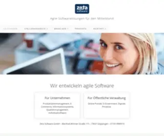 Zeta-SW.com(Zeta software GmbH) Screenshot