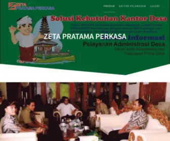 Zeta.co.id(ZETA PRATAMA PERKASA) Screenshot