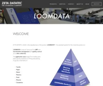 Zetadatatec.com(LOOMDATA 4 by Zeta Datatec) Screenshot