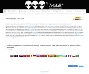 Zetatalk6.com(ZetaTalk) Screenshot