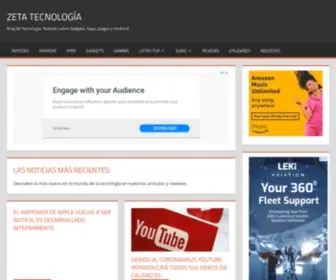 Zetatecnologia.com(Zeta Tecnología) Screenshot