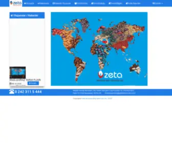 Zetatohumculuk.com(Zeta Tohumculuk) Screenshot