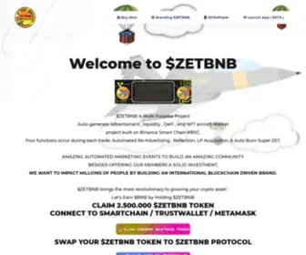 Zetbnb.finance(Zetbnb finance) Screenshot