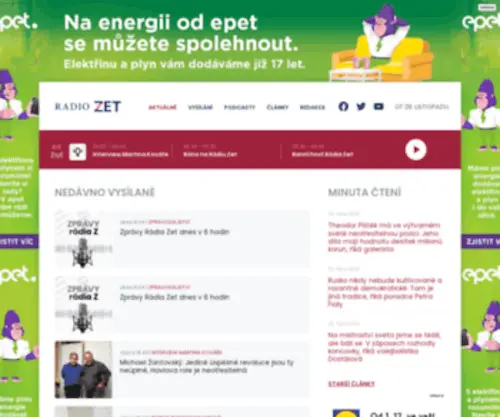 Zet.cz(Vyvážené zpravodajství) Screenshot