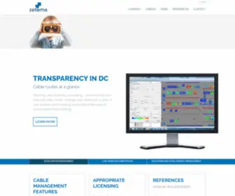 Zetema.de(Netzwerkdokumentation und Kabelmanagement) Screenshot