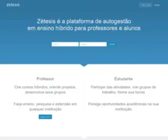Zetesis.net(Academia) Screenshot