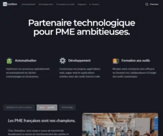 Zetoolbox.fr(La digitalisation pour les PME) Screenshot