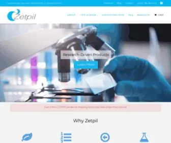 Zetpilnutrition.com(Zetpil) Screenshot