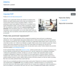 Zetpneu.sk(Vedomosti o poistení) Screenshot