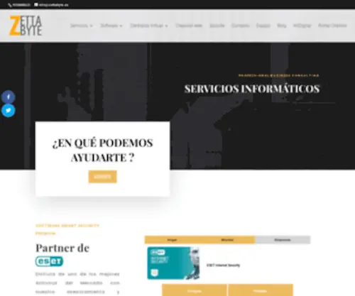 Zettabyte.es(El soporte IT de tu negocio) Screenshot