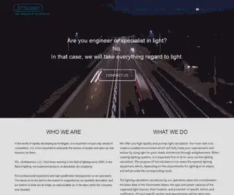 Zettalumen.com(Lighting is our knowledge) Screenshot